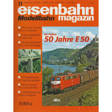 eisenbahn magazin 11/2007