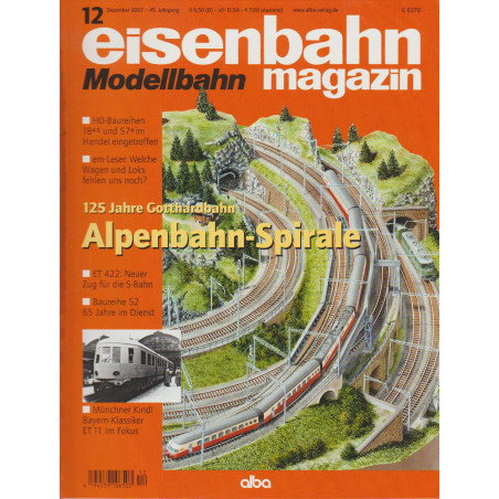 eisenbahn magazin 12/2007