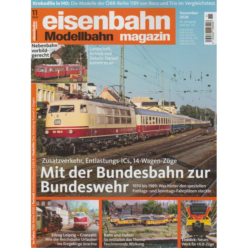 Eisenbahn Magazin 2026 November
