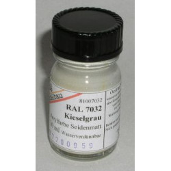 RAL 7032 Kieselgrau seidenmatt