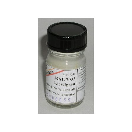 RAL 7032 Kieselgrau seidenmatt