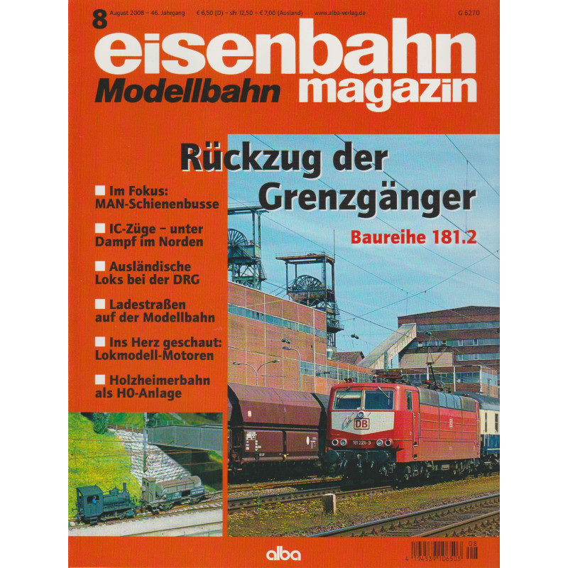 eisenbahn magazin 8/2008
