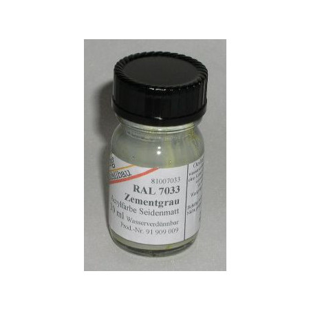 RAL 7033 Zementgrau seidenmatt