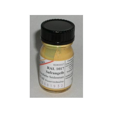 RAL 1017 Safrangelb seidenmatt