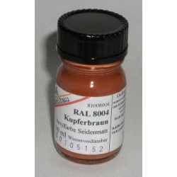 RAL 8004 Kupferbraun seidenmatt