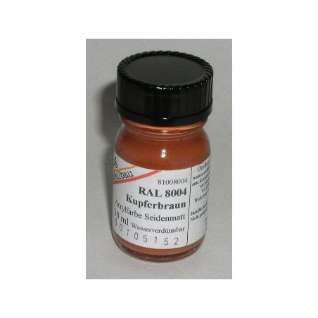 RAL 8004 Kupferbraun seidenmatt