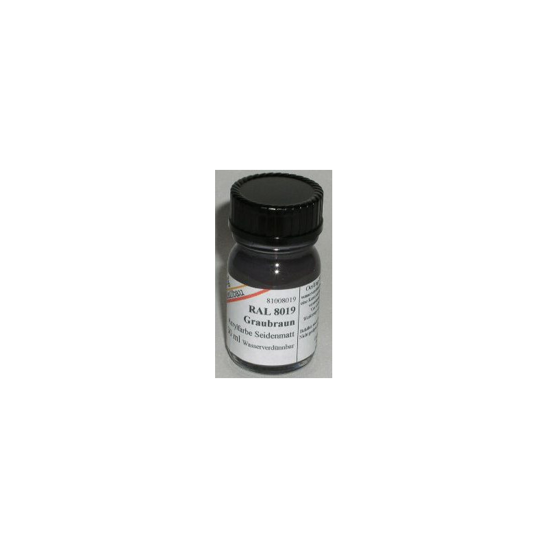 RAL 8019 Graubraun seidenmatt