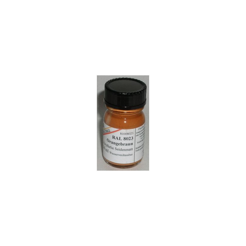 RAL 8023 Orangebraun seidenmatt