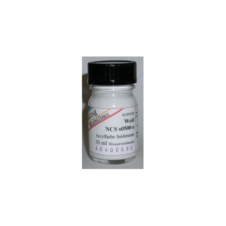 NCS S0500-N Weiß seidenmatt