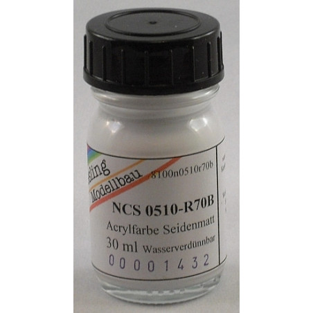 NCS S0510-R70B Weiß seidenmatt
