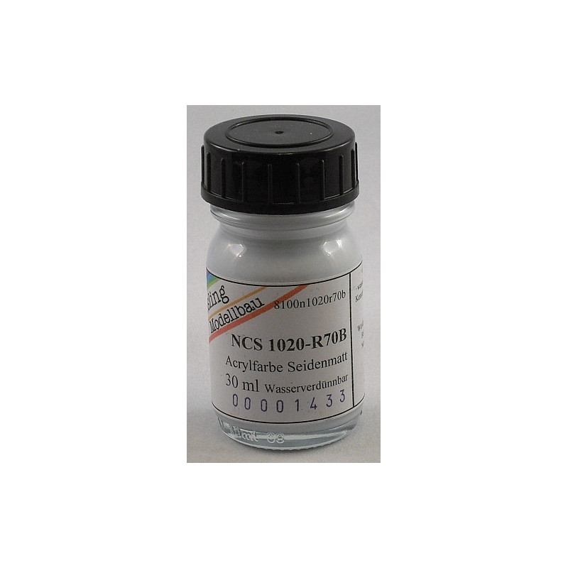 NCS S1020-R70B Weiß seidenmatt