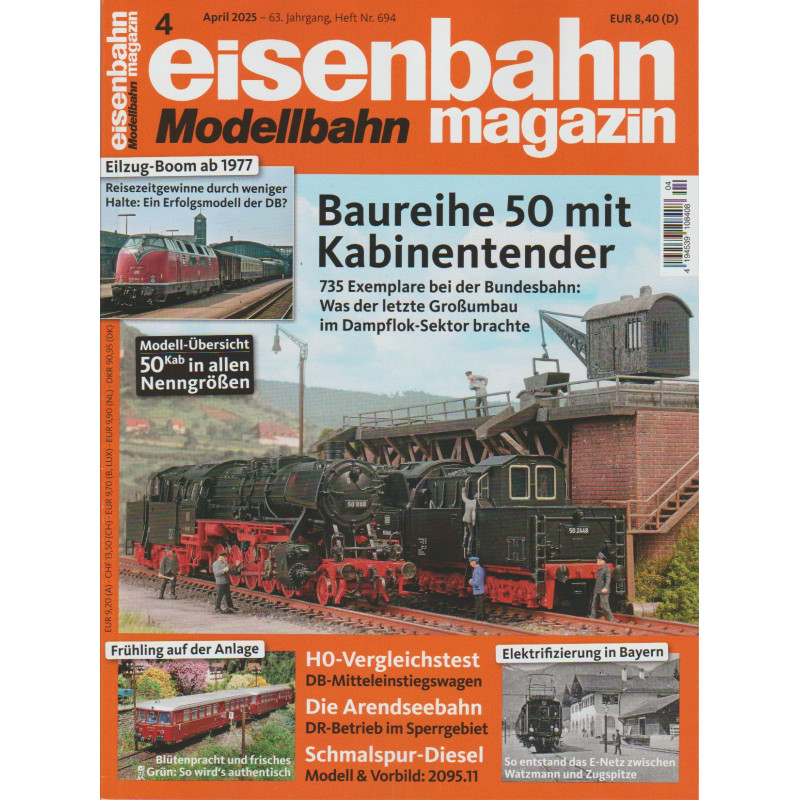 Eisenbahn Magazin 2025 April Eisenbahn Magazin 2025 April