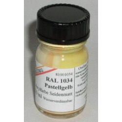 RAL 1034 Pastellgelb seidenmatt