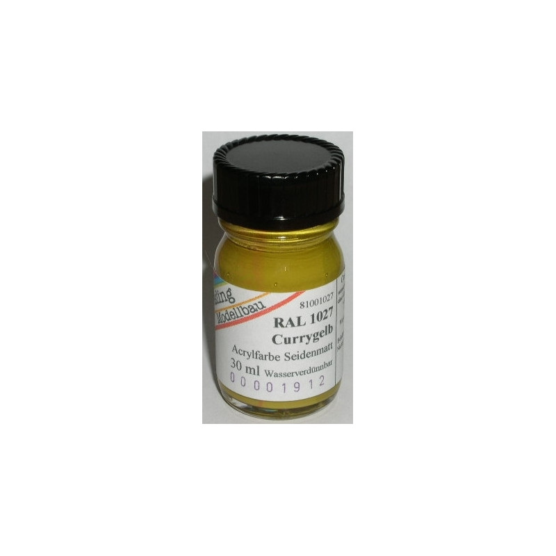 RAL 1027 Currygelb glänzend