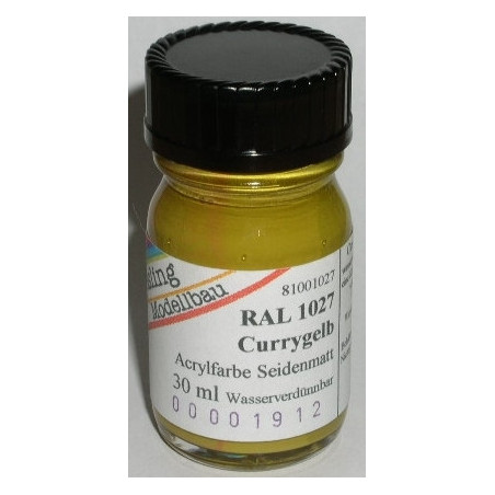 RAL 1027 Currygelb glänzend