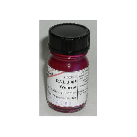 RAL 3005 Weinrot glänzend