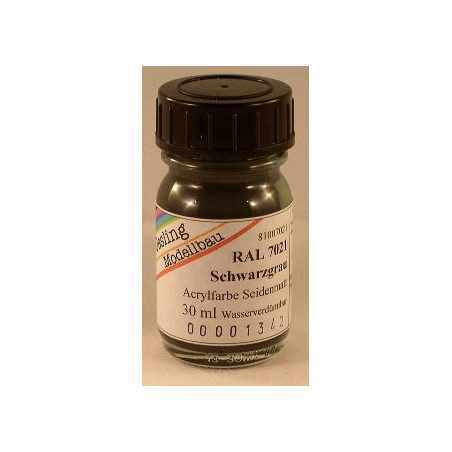 RAL 7021 Schwarzgrau glänzend