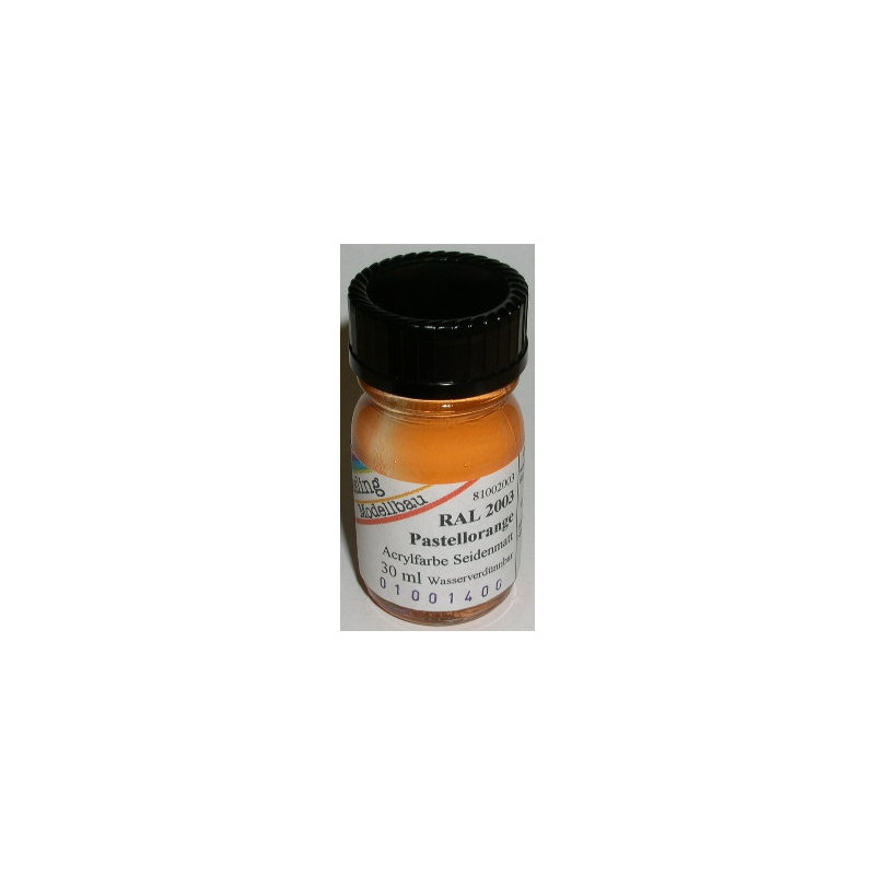 RAL 2003 Pastellorange seidenmatt