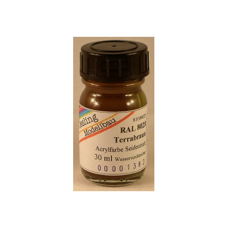 RAL 8028 Terrabraun glänzend