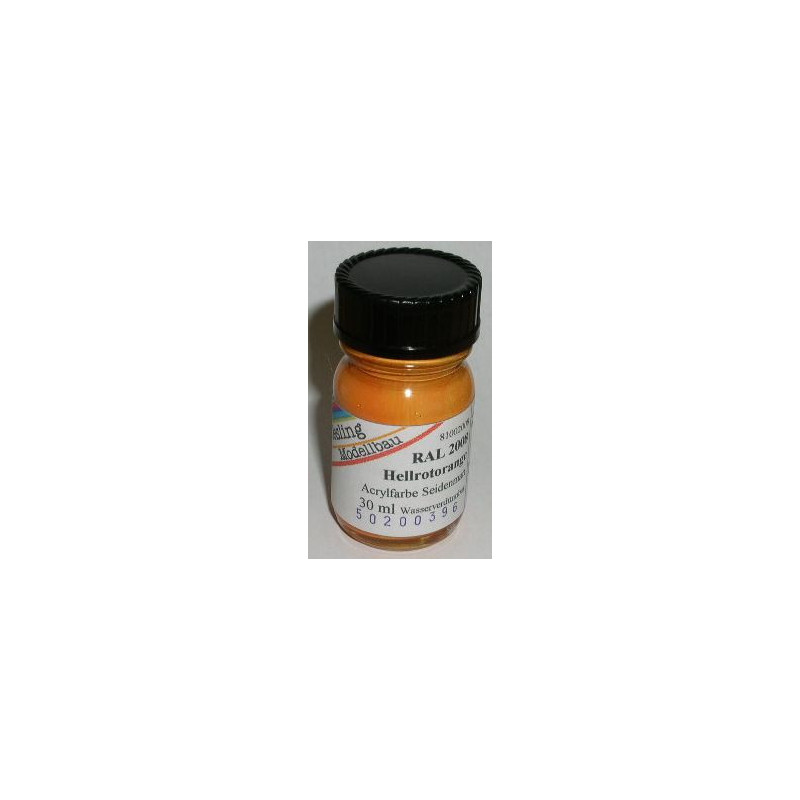 RAL 2008 Hellrotorange seidenmatt