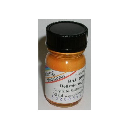 RAL 2008 Hellrotorange seidenmatt