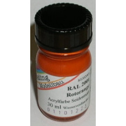 RAL 2001 Rotorange matt