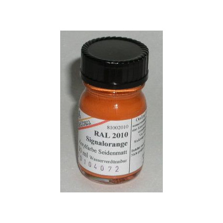 RAL 2010 Signalorange seidenmatt