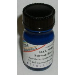 RAL 5004 Schwarzblau matt