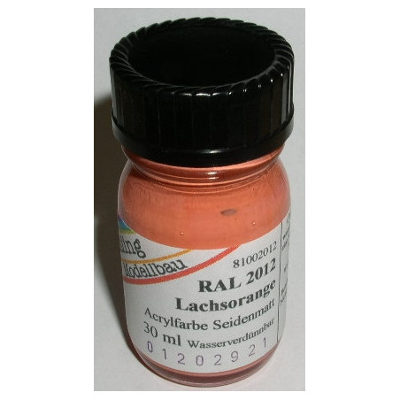 RAL 2012 Lachsorange seidenmatt