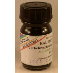 RAL 9017 Verkehrsschwarz matt