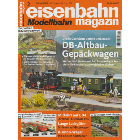 Eisenbahn Magazin 2025 Februar