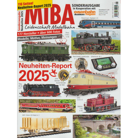 MIBA Neuheiten-Report 2025