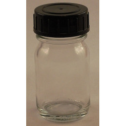 Glas 30ml mit Schraubdeckel
