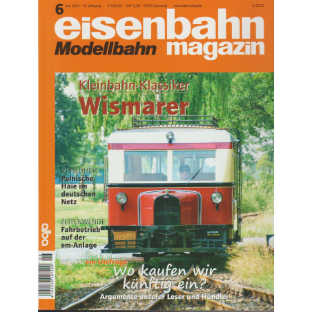 Eisenbahn Magazin 2013 Juni