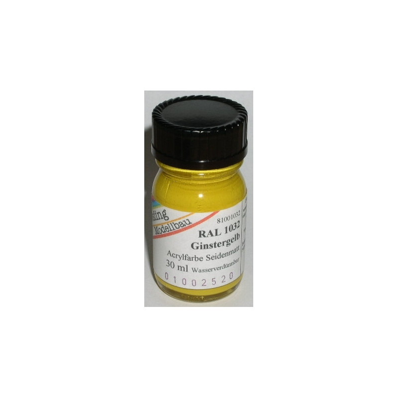 RAL 1032 Ginstergelb matt