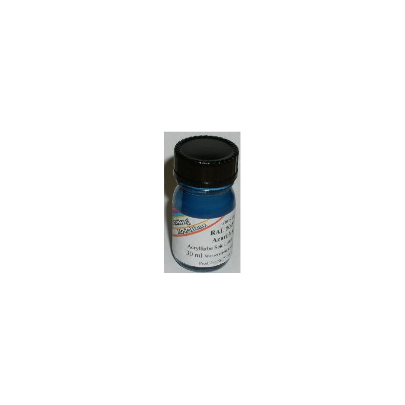 RAL 5009 Azurblau seidenmatt