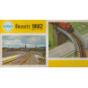 kibri 9682 H0 Blechträgerbrücke, gebogen