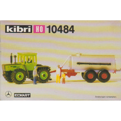 kibri 10484 1:87 MB-Trac mit Tankwagen