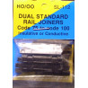 SL-112 Schienenverbinder H0 Code75 an Code100