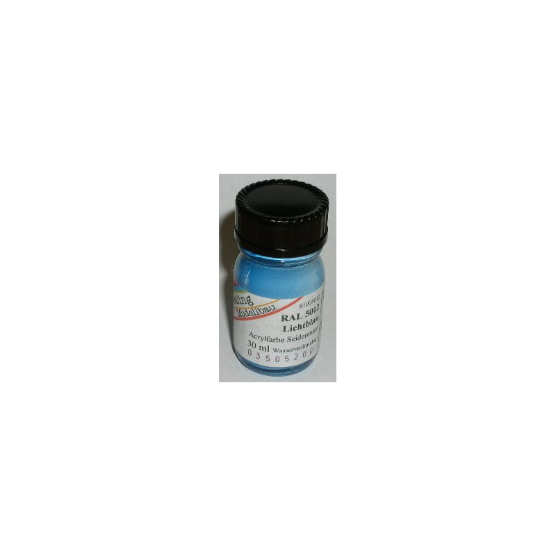 RAL 5012 Lichtblau seidenmatt