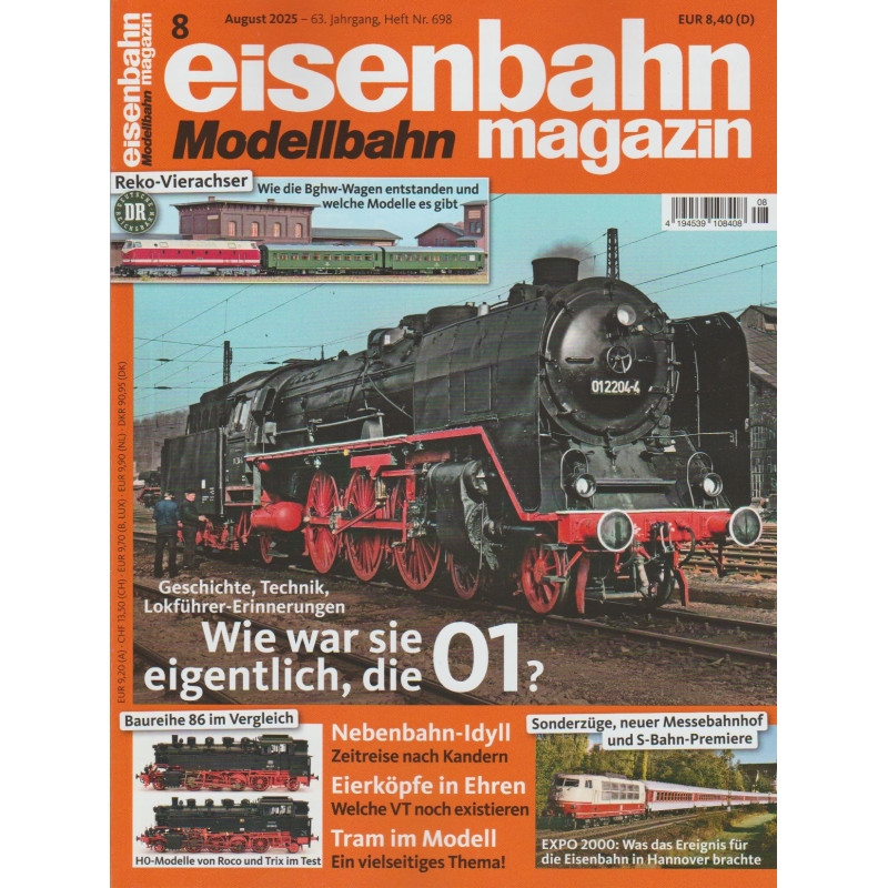 Eisenbahn Magazin 2025 August