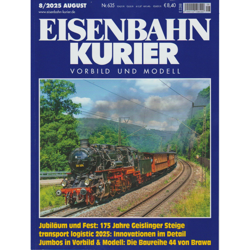 Eisenbahn Kurier 2025 August