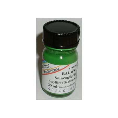 RAL 6001 Smaragdgrün seidenmatt