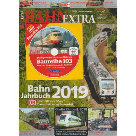 BahnExtra 1.2019 - Bahn Jahrbuch 2019