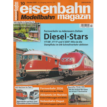 Eisenbahn Magazin 2025 Oktober