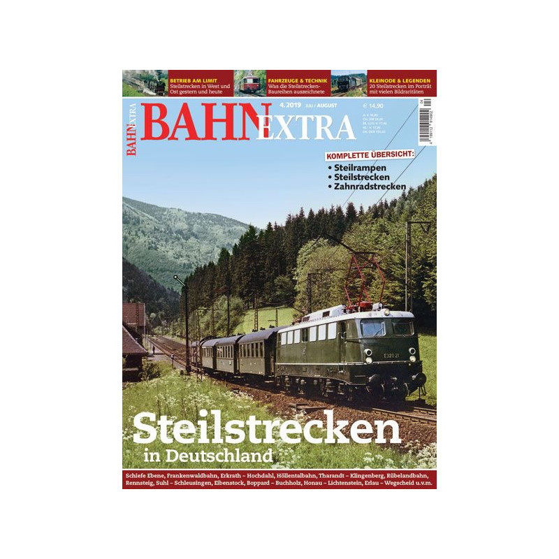 BahnExtra 4.2019 - Steilstrecken in Deutschland